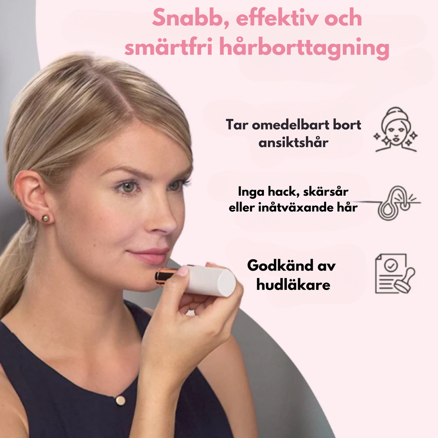 MyGlide™ - Snabb ansiktshårborttagning